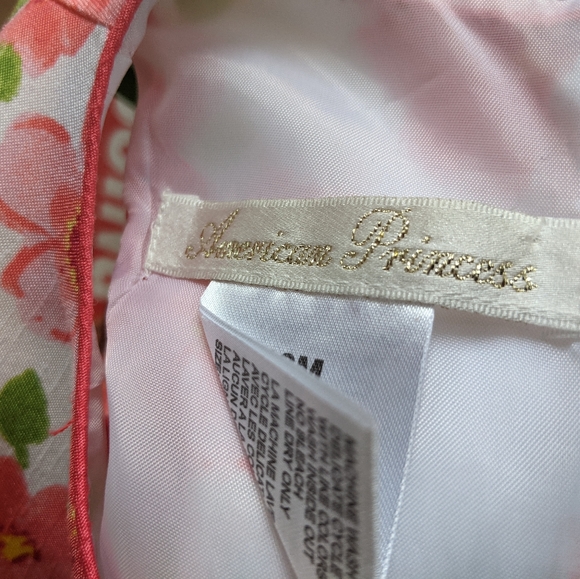 NWOT American Princess Floral Sleeveless Formal Dress Size 12 months - Picture 6 of 7